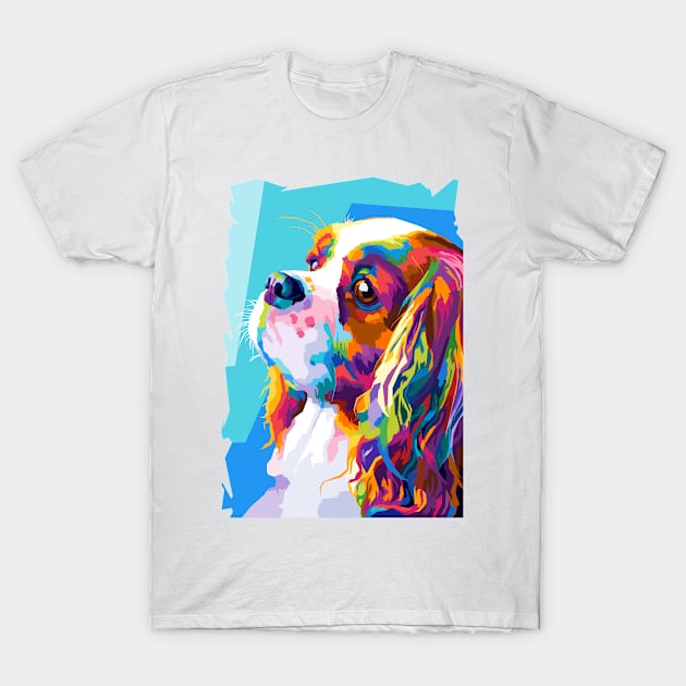 Animal Dog Wpap Art T-Shirt by SiksisArt